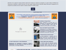 Tablet Screenshot of carrozzeriabonfanti.it