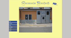Desktop Screenshot of carrozzeriabonfanti.net